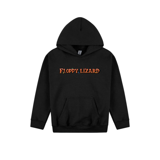 Black front flat lay