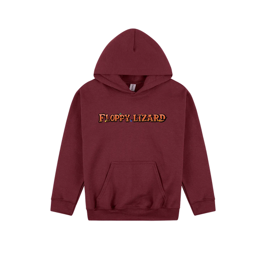 Maroon front flat lay