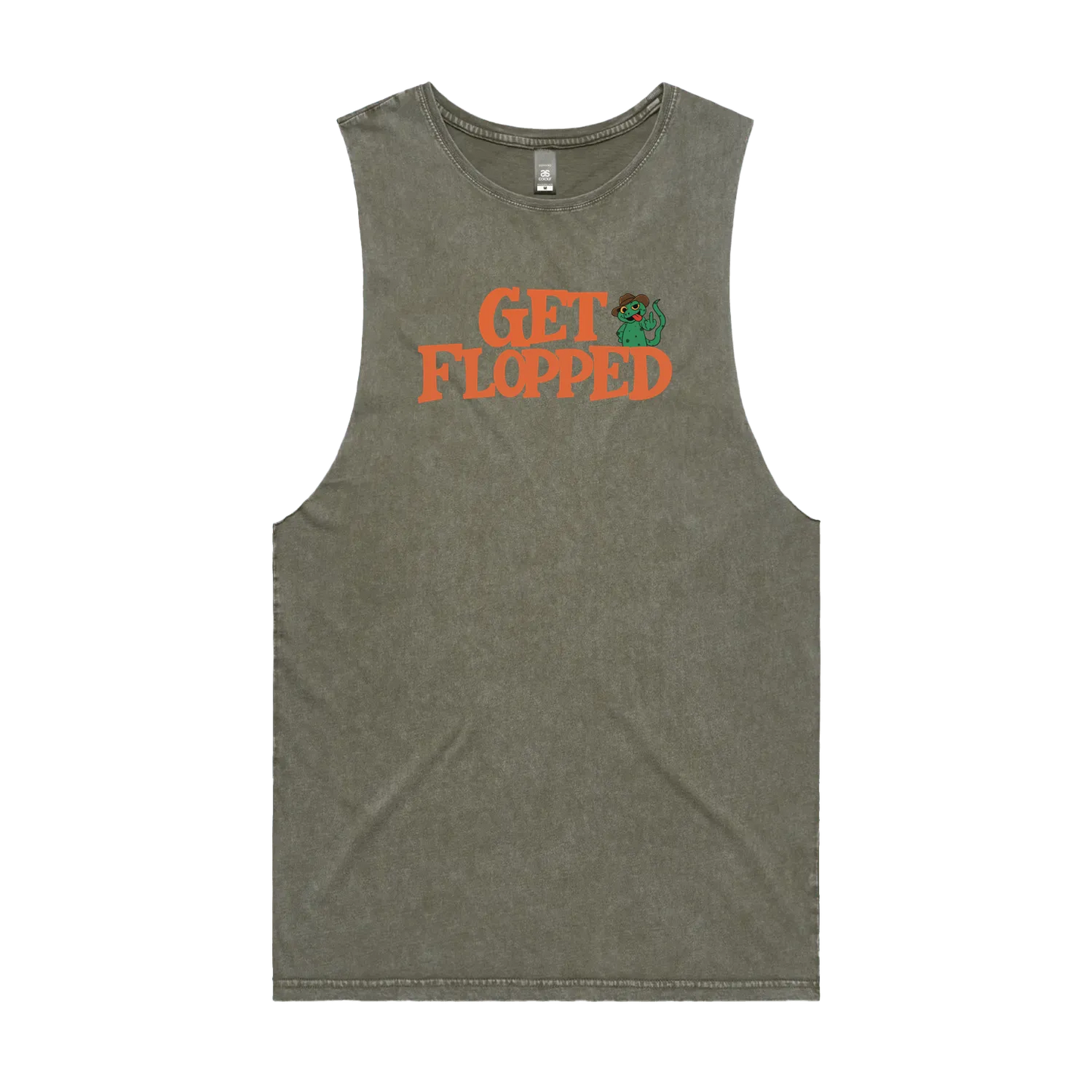 Moss Stone front flat lay