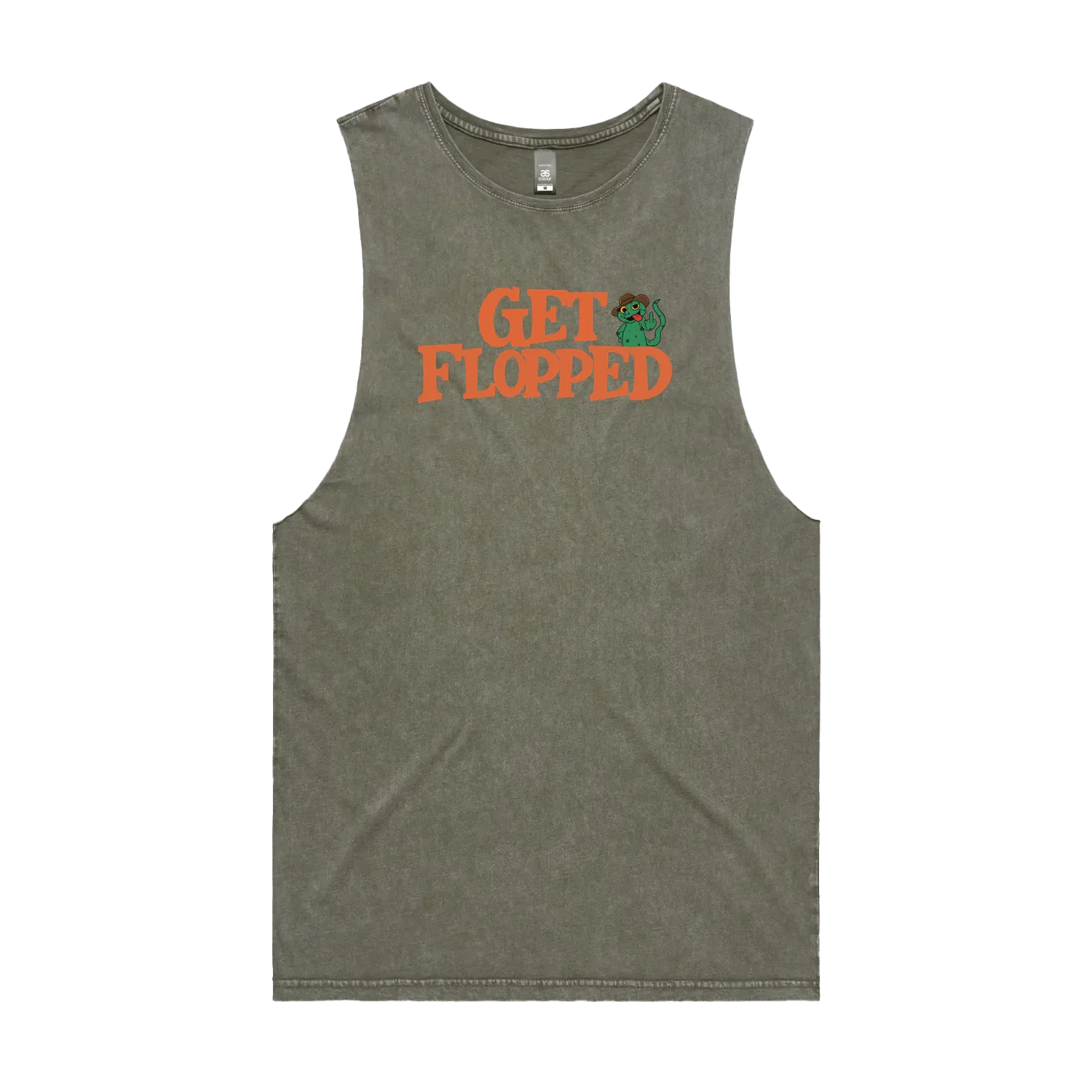 Moss Stone front flat lay
